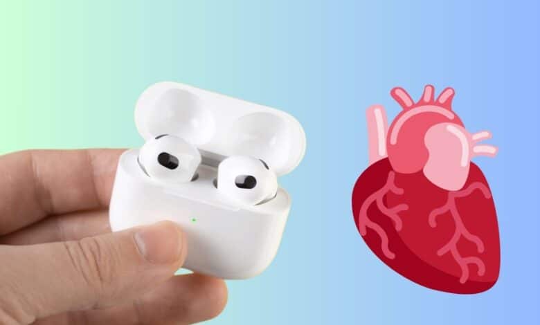 آبل تقترب من إطلاق سماعة AirPods بمزايا صحية متطورة