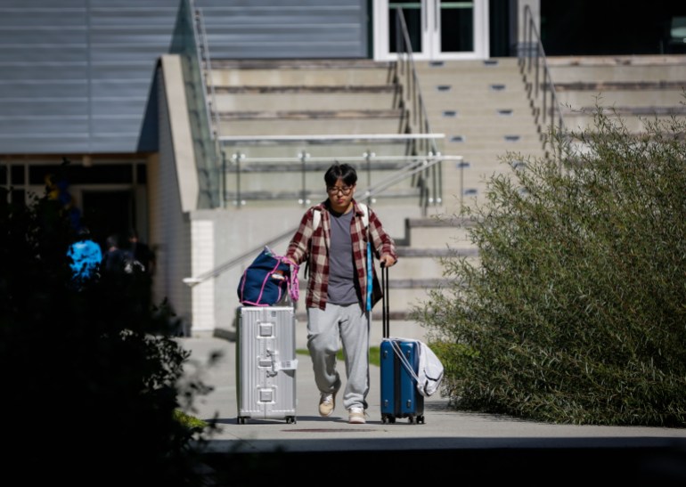 More than 3,000 students arrived at the UBC Vancouver campus on Saturday for Move-In Day at the University of British Columbia in Vancouver, British Columbia, Canada. Aug. 31, 2024