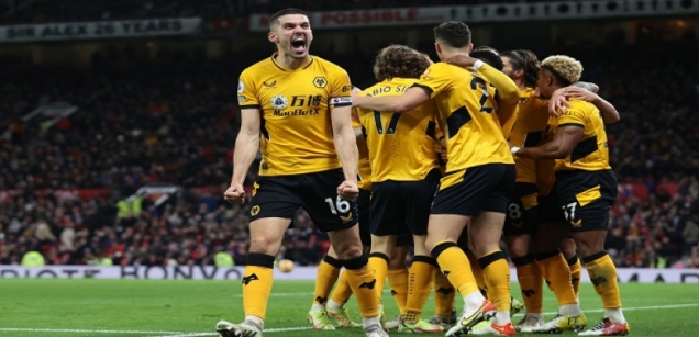 وولفرهامبتون يفوز على مانشستر يونايتد 1-0 ويضمن البقاء
