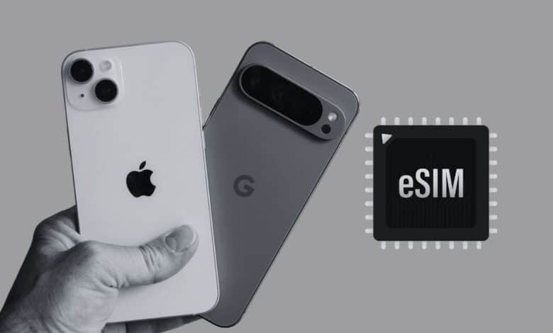 آبل تعتزم تسهيل نقل الشرائح الإلكترونية eSIM من آيفون إلى أندرويد