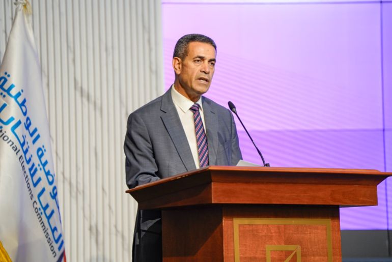 رئيس مفوضية الانتخابات عماد السايح عددالمسجلين في الانتخابات البلدية دون المستوى (مفوضية الانتخابات)