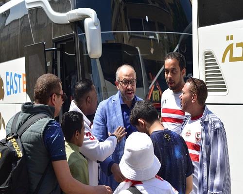 جماهير الزمالك تستعد للسفر إلى الاٍسكندرية لدعم الفريق أمام المصرى