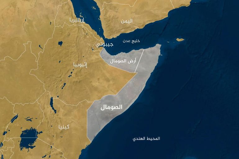 خريطة أرض الصومال