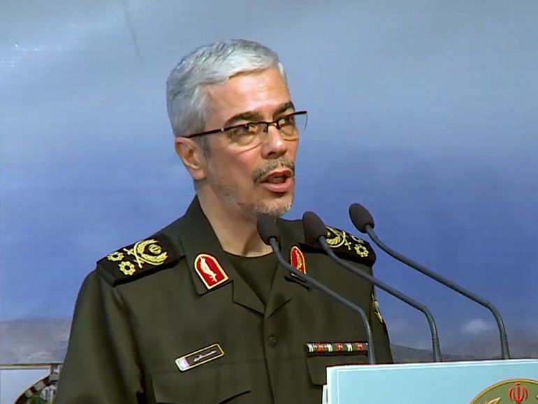 رئيس الأركان الإيراني اللواء محمد باقري