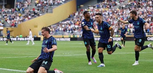 إنتر ميلان يفوز على ريفر بليت 2-0 ويتأهل لدور الـ16 بمونديال الأندية