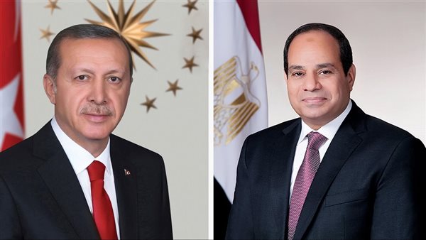 الرئيس السيسى يتلقى اتصالاً هاتفياً من أردوغان للتهنئة بعيد الفطر