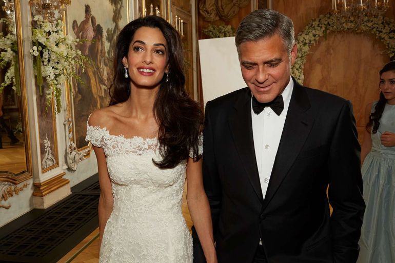 George Clooney + Amal Alamuddin wedding
