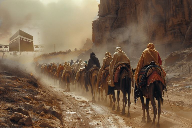 طريق الحج - درب زبيدة -المصدر: (الجزيرة - ميدجورني)