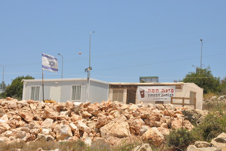 بؤرة استيطانية جديدة أقيمت على عشرات الدونمات المملوكة لعائلات فلسطينية من بلدة روقين قضاء سلفيت