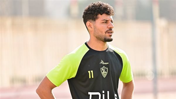 مصطفى شلبي ينتظم في تدريبات الزمالك استعداداً لمباراة القمة