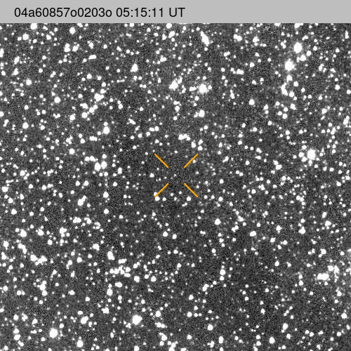 ATLAS/University of Hawaii/NASA - https://science.nasa.gov/solar-system/comets/3i-atlas/This animation shows the observations of comet 3I/ATLAS when it was discovered on July 1, 2025. The NASA-funded ATLAS survey telescope in Chile first reported that the comet originated from interstellar space. صورة ملتقطة لحركة الجرم الجديد من جامعة هاواي الأميركية (ناسا)