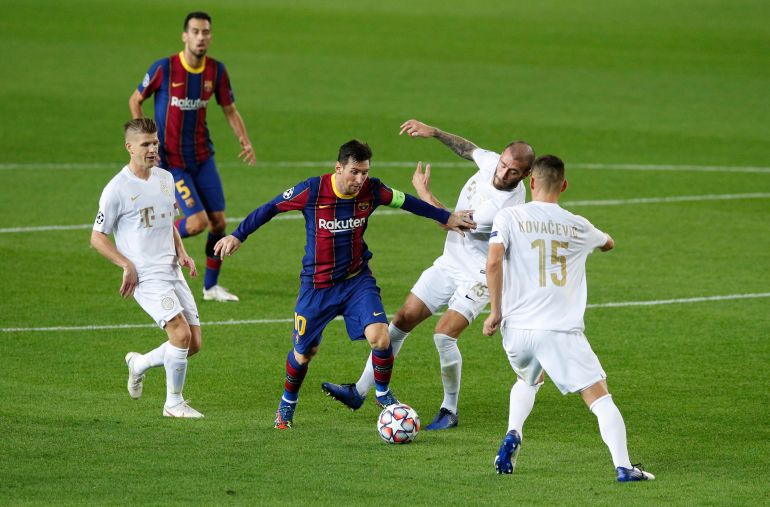 Champions League - Group G - FC Barcelona v Ferencvaros