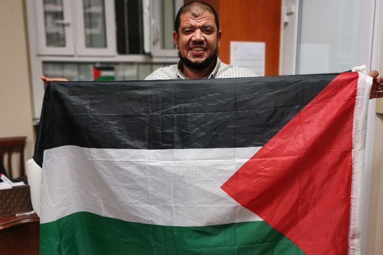 محمد شاهين الناشط الجمعوي المناصر للقضية الفلسطينية