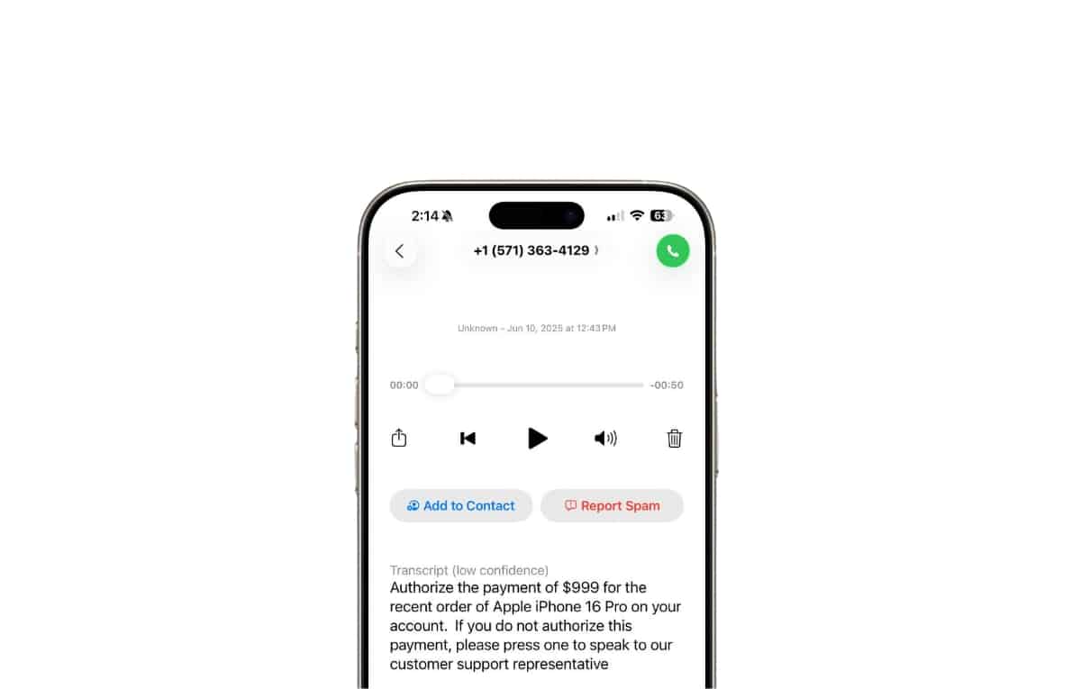 نظام iOS 26.. أبرز المزايا الجديدة القادمة إلى تطبيق الهاتف
