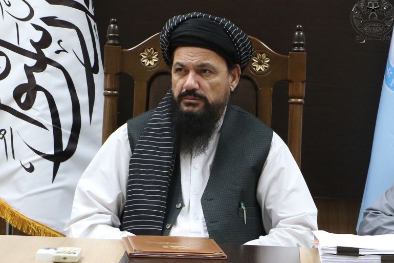 وزير الطاقة والمياه الأفغاني الملا عبد اللطيف منصور